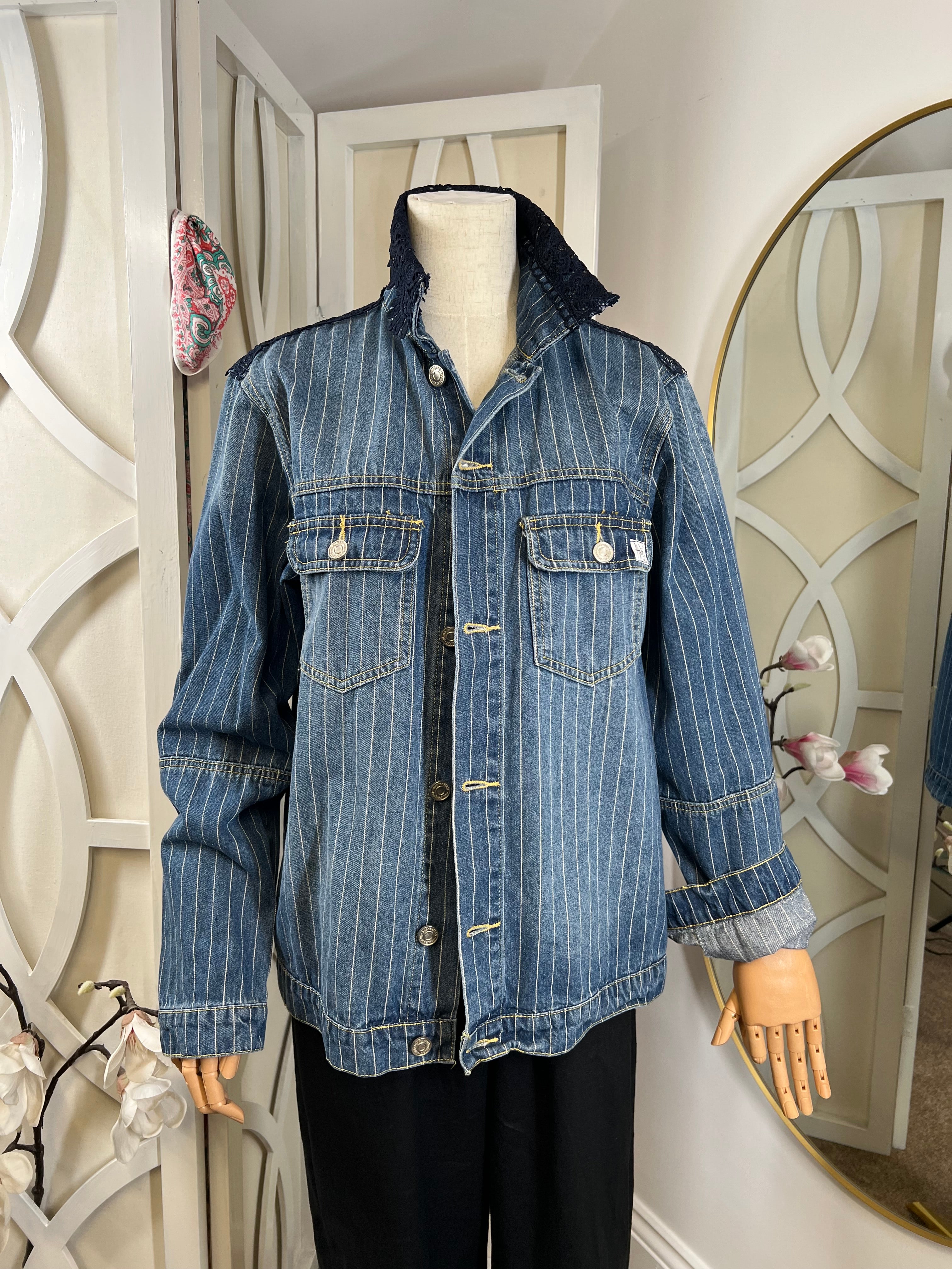 Unisex Vintage Denim Jacket