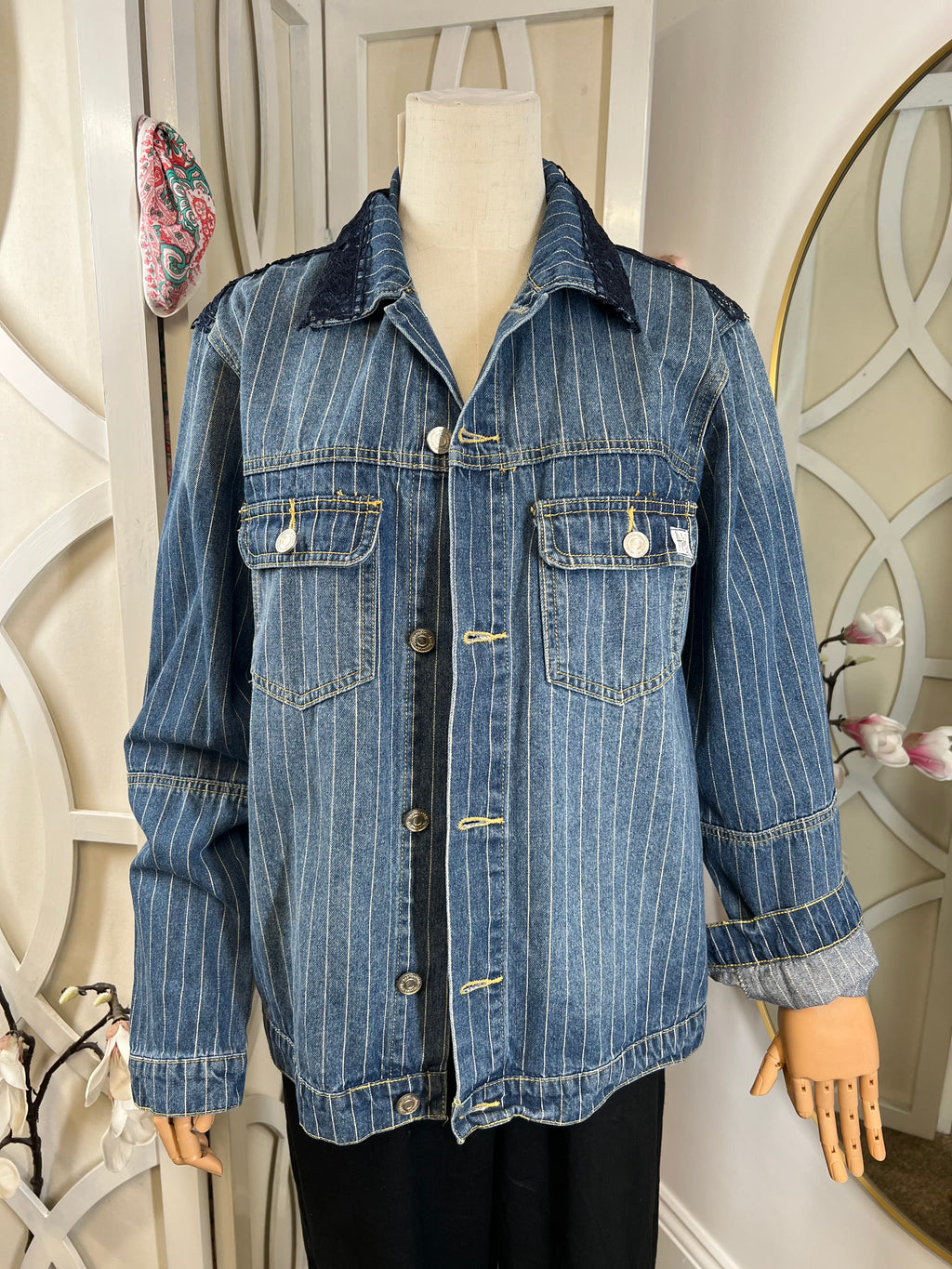 Unisex Vintage Denim Jacket
