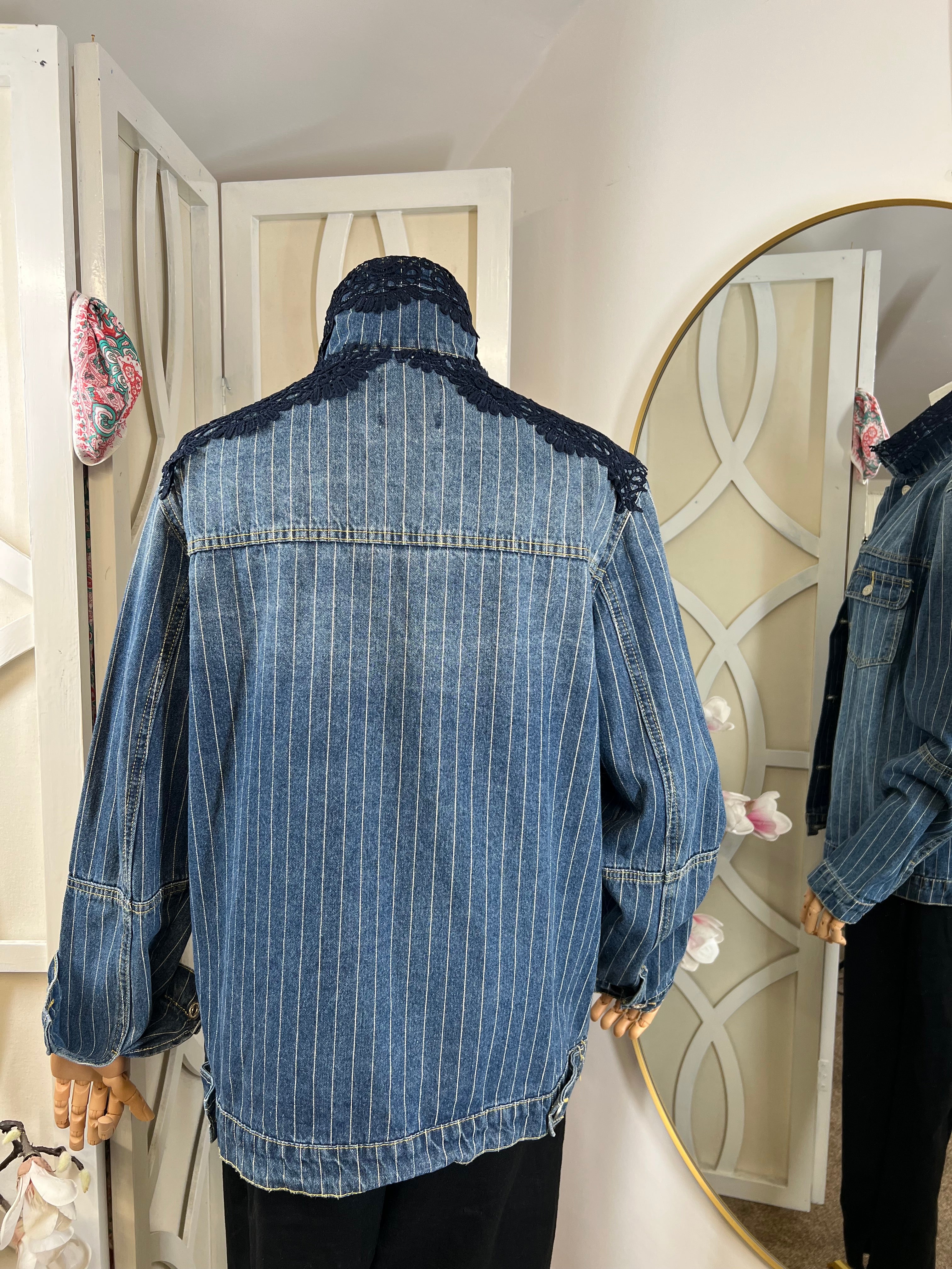 Unisex Vintage Denim Jacket