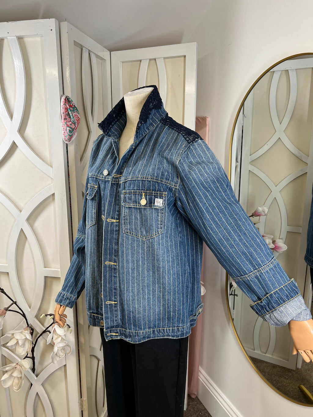 Unisex Vintage Denim Jacket